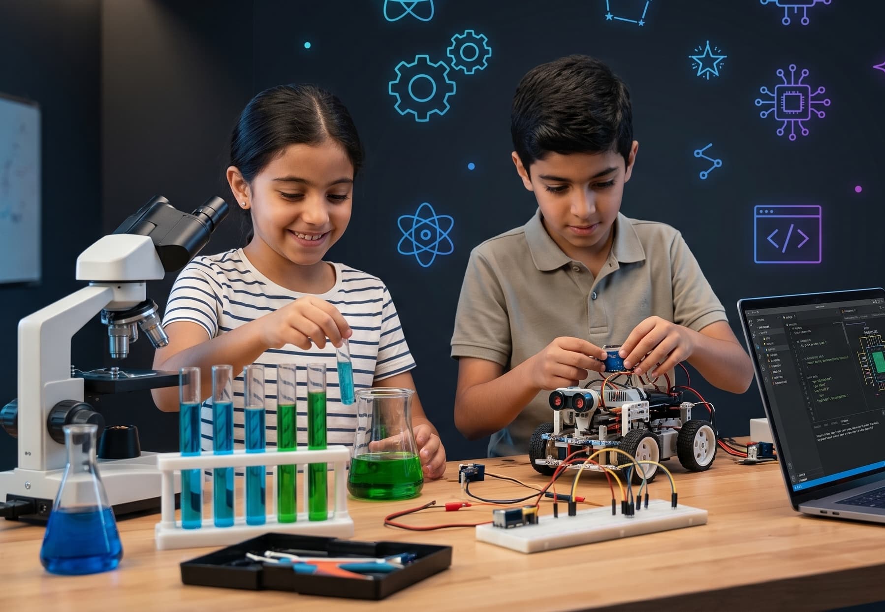 Hands on STEM learning